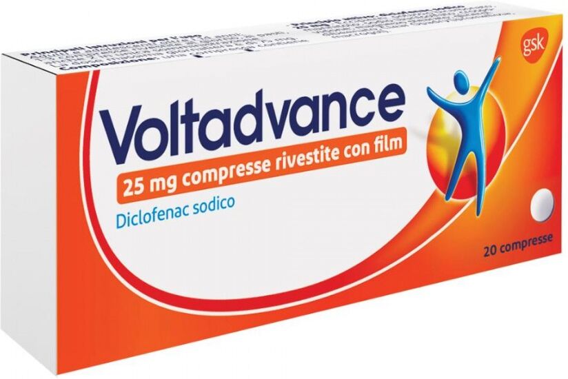 Haleon Italy Srl Voltadvance*20cpr Riv 25mg