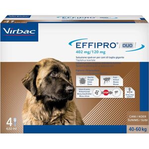 Virbac Srl Effipro Duo Cane 40-60(4x4,02)