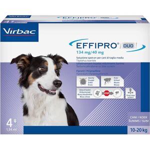 Virbac Srl Effipro Duo Cane 10-20(4x1,34)