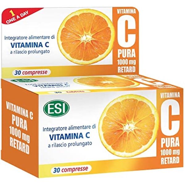 esi vitamina c pura - esi - 1000 mg retard - 30 compresse