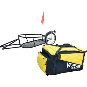 PapilioShop VECTOR - Rimorchio Da Bici Con Borsa (VEC16)