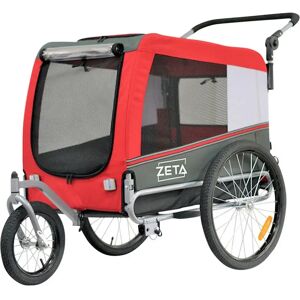 PapilioShop ZETA MEDIUM interno 50x75cm - Carrello Bici Per Cane (ZET13M)