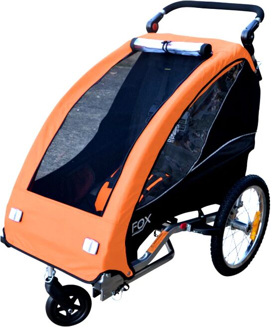 Papilio Shop OCCASIONE   Rimorchio Bicicletta e Passeggino Per 1 Bambino (DIF-FOX07N)