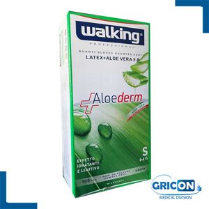 Brenta Walking Aloe Derm Guanti in Lattice con Aloe Vera anti-sudorazione - S