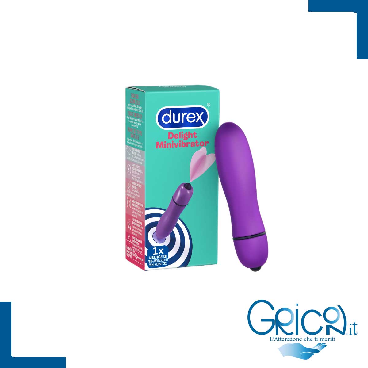 durex - delight minivibrator - mini vibratore -