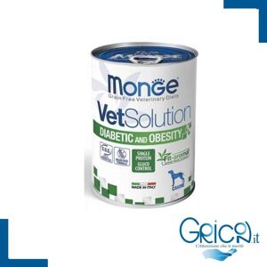 Monge Cane Vetsolution Diabetic and Obesity 400 gr - 1 pz