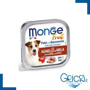 Monge Cane Fruit Paté e Bocconcini con Agnello e Mela 100 g - 1 pz