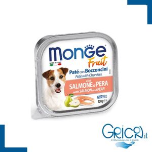 Monge Cane Fruit Paté e Bocconcini con Salmone e Pera 100 g - 1 pz