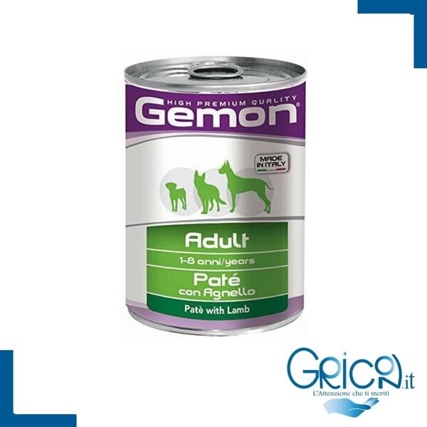 gemon cane patè con agnello - 400 gr - 1 pz