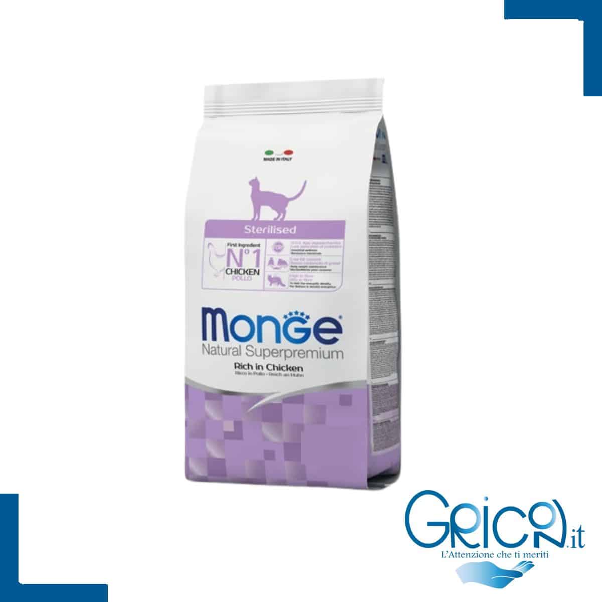 monge gatto sterilized ricco in pollo - 2+ sacchi