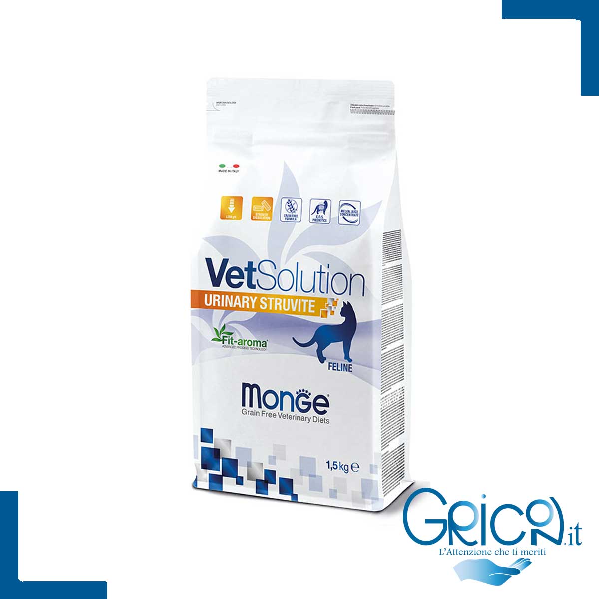 Monge Gatto VetSolution Urinary Struvite - 2+ sacchi