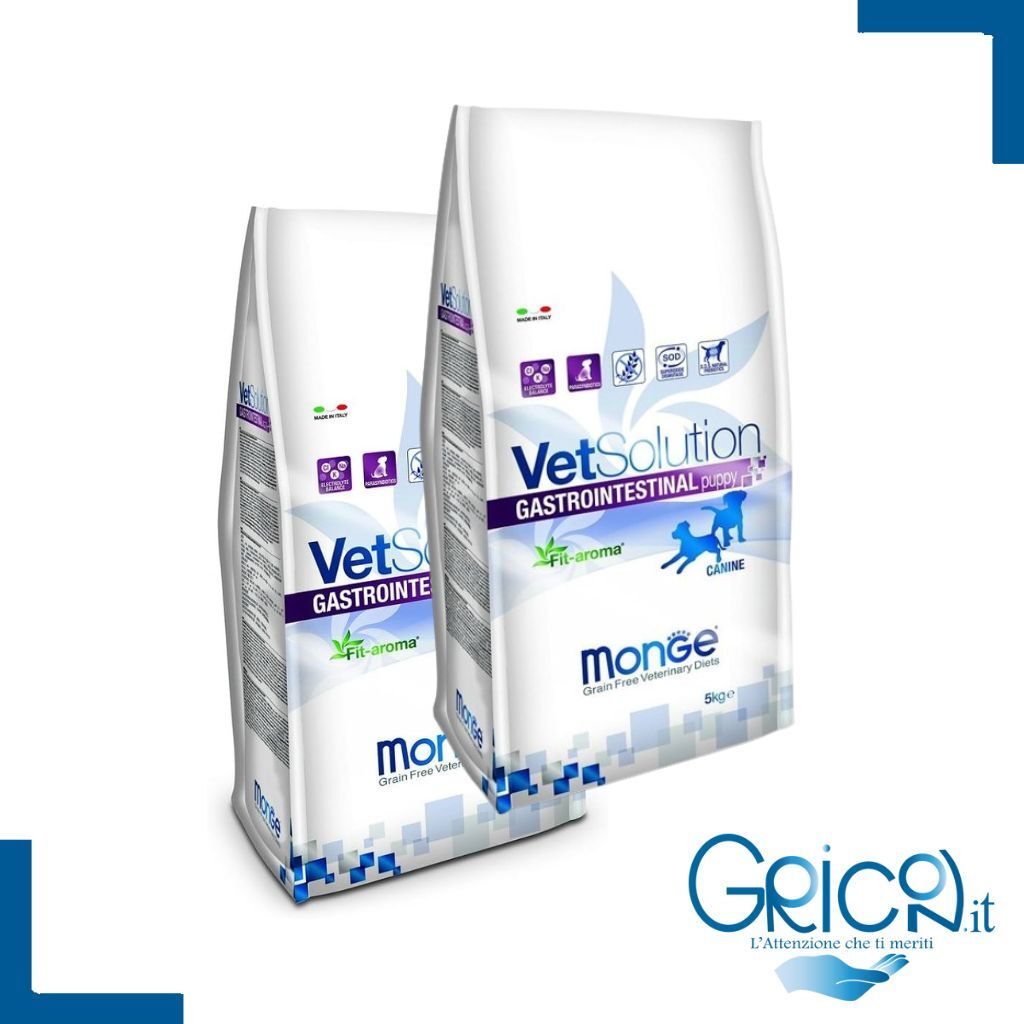 Monge Cane Gastrointestinal Puppy VetSolution Canine - 2+ sacchi