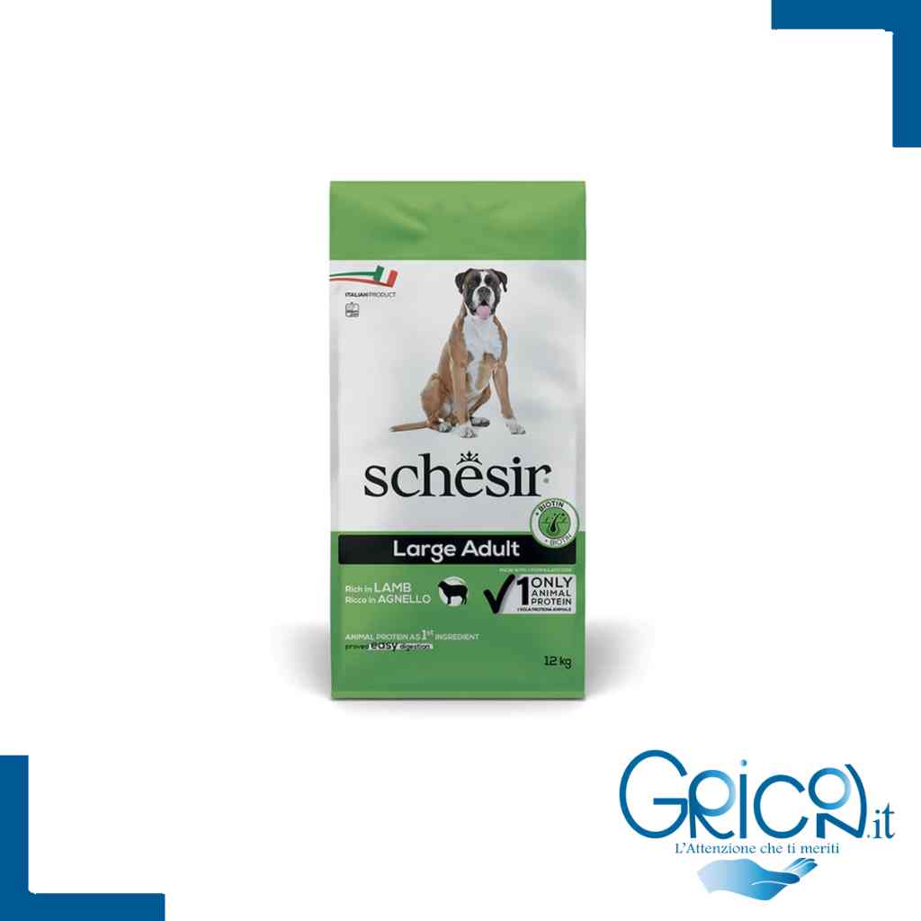 Schesir Agnello Large 12 Kg - 12 kg , 1 sacco