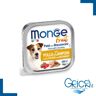 Monge Cane Fruit Paté e Bocconcini con Pollo e Lamponi 100 g - 1 pz