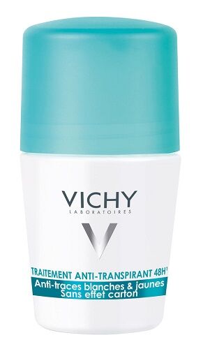 vichy deodorante roll-on anti-traspirante anti-tracce 48h 50 ml