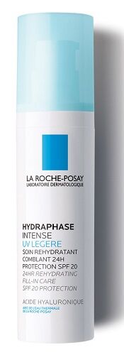 L'Oreal La Roche-Posay Hydraphase Uv Intense Legere - Fluido Idratante Viso E Collo Con Protezione Solare Spf 20 - 50 Ml