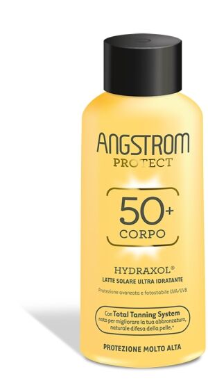 PERRIGO ITALIA SRL Angstrom Protect Hydraxol - Latte Solare Corpo Ultra Idratante Con Protezione Molto Alta Spf 50+ - 200 Ml