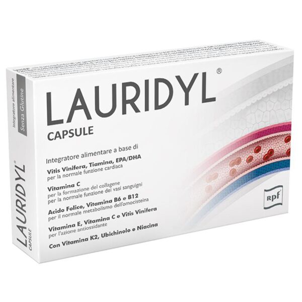 rpf srl lauridyl - integratore per la funzione cardiaca - 20 capsule
