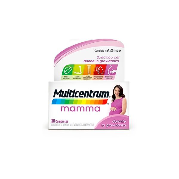 haleon italy srl multicentrum mamma - integratore multivitaminico per donne in gravidanza - 30 compresse