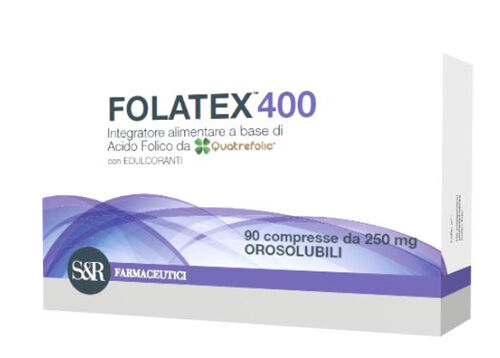 S.F. GROUP SRL Folatex 400 90 Compresse