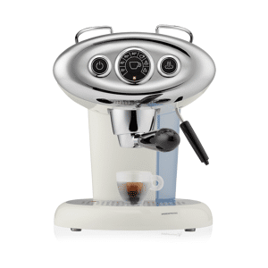 illy macchina caffè iperespresso x7.1 a capsule   espresso e cappuccino 220v - bianca