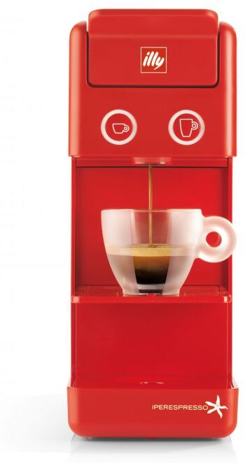 ILLY   Y3.3 Macchina Caffè a Capsule Iperespresso - Rossa