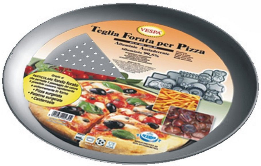 TEGLIA FORATA X PIZZA CM. 34,5X2