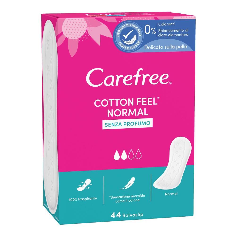 Johnson & Johnson Carefree Cotton Salvaslip 44pz