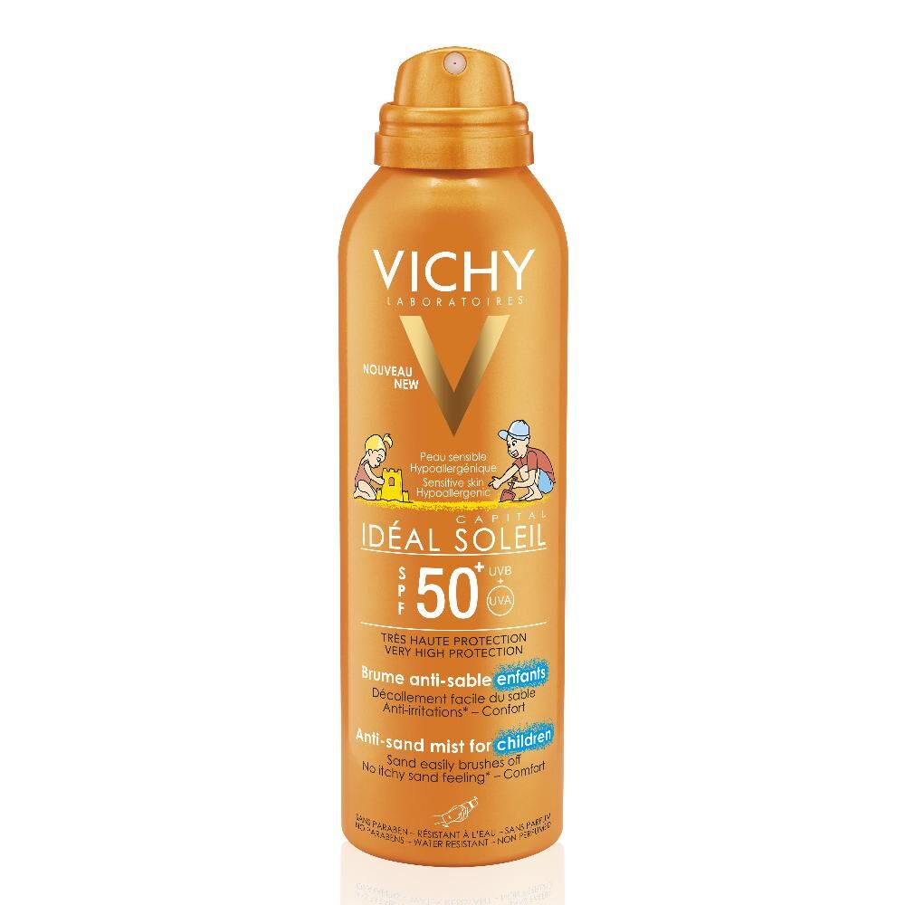 vichy ideal soleil anti-sand kids 50