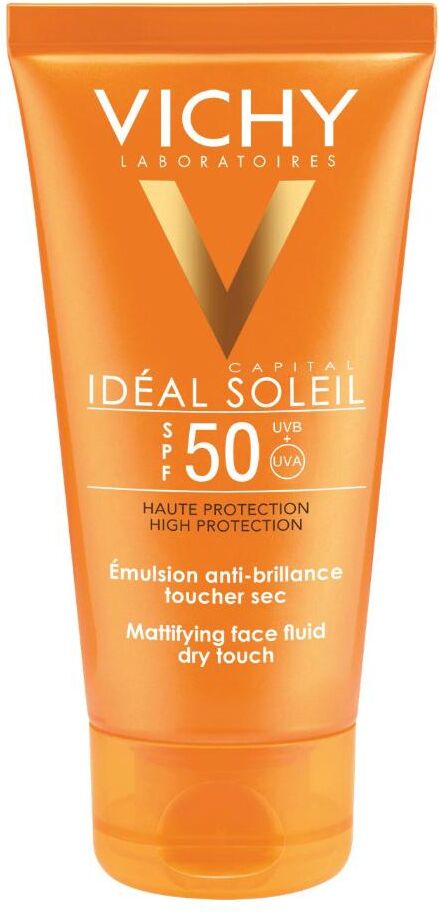 Vichy Ideal Soleil Viso Dry Touch 50