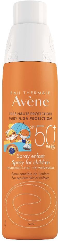 Avene Avène Eau Thermale Spray Protezione Solare Bambini Spf50+ 200 Ml