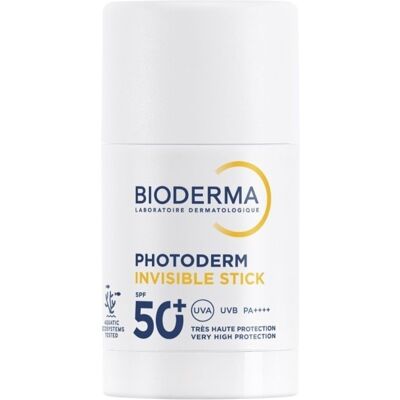 Bioderma Photoderm Invisible Stick Solare 50+ Viso Collo e Decolleté 15 g Bioderma Photoderm Invisible Stick Solare 50+ Viso Collo e Decolleté 15 g
