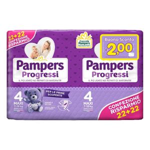 Fater Spa Pampers Progressi Maxi 44pz 0241