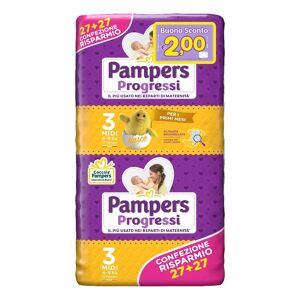 Fater Spa Pampers Progressi Midi 54pz 0239