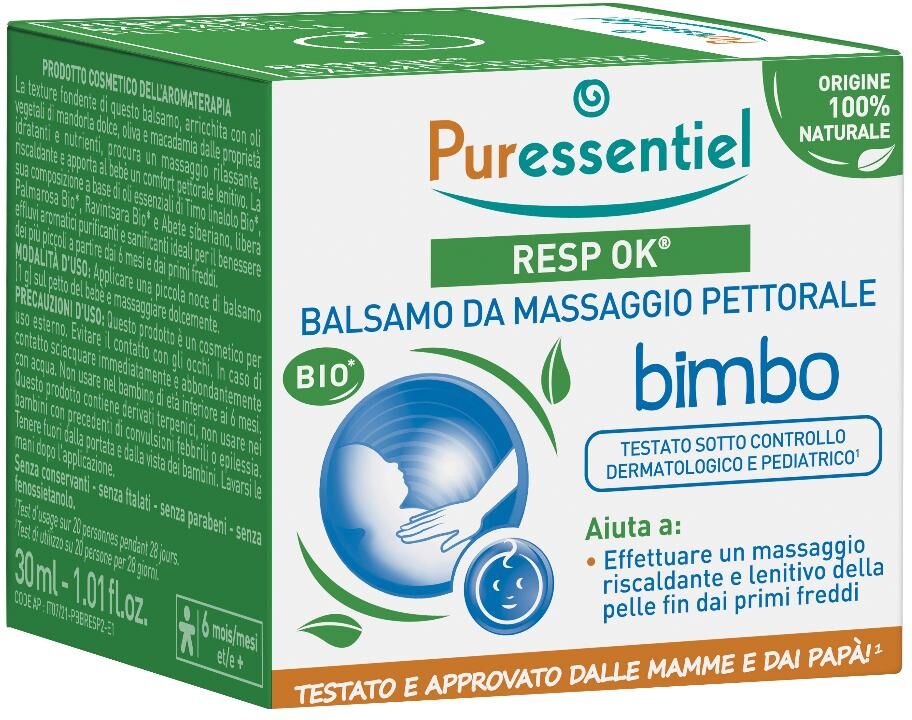 Puressentiel Balsamo Resp Ok Bimbo Bio 30ml