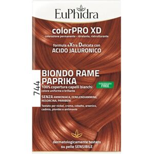 EuPhidra ColorPro XD - Colorazione Permanente 744 Biondo Rame Paprika EuPhidra ColorPro XD - Colorazione Permanente 744 Biondo Rame Paprika