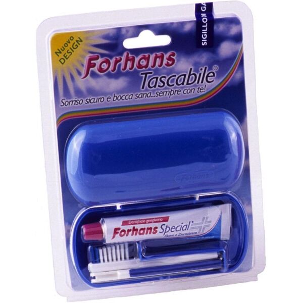 uragme srl forhans spaz+dent travel kit