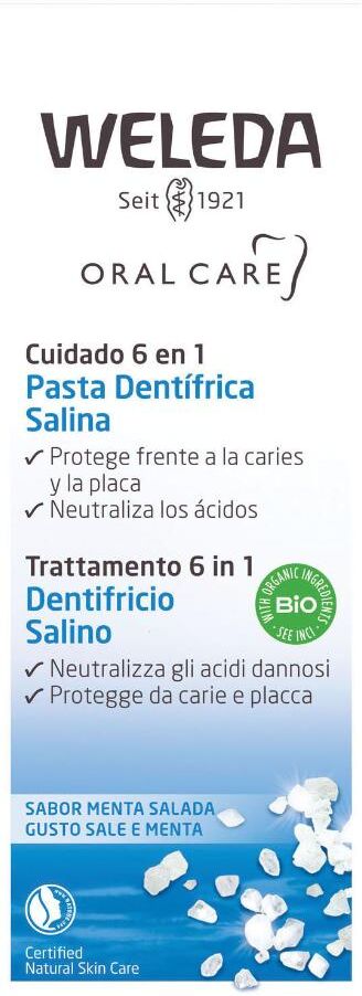 Weleda Dentifricio Salino 75ml We