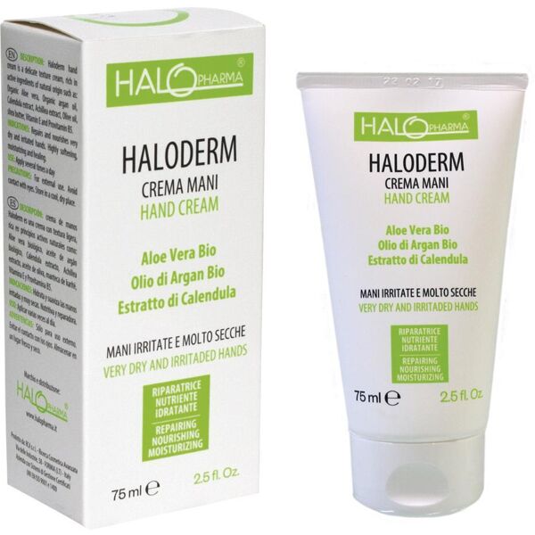 halo pharma haloderm crema mani 75ml