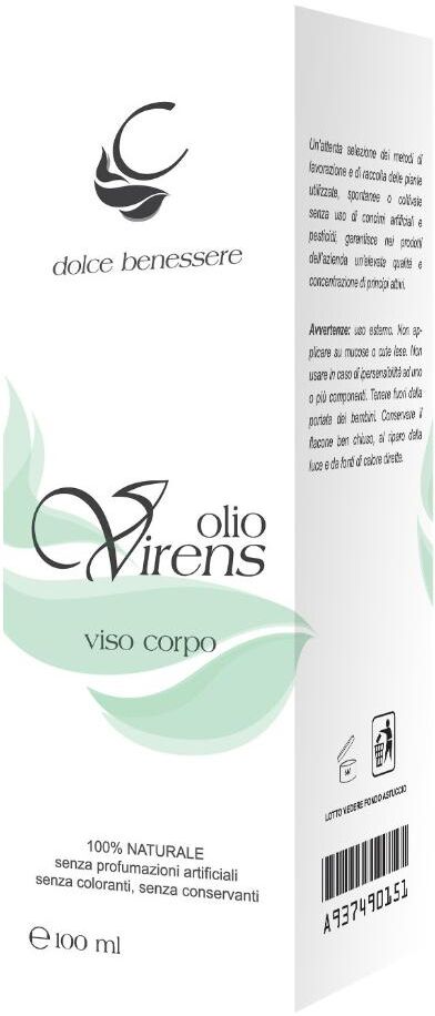 caira laboratorio erboristico olio virens caira 100ml