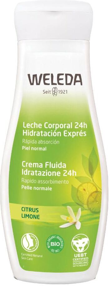 Weleda Crema Fluida Idrat 24h Limone