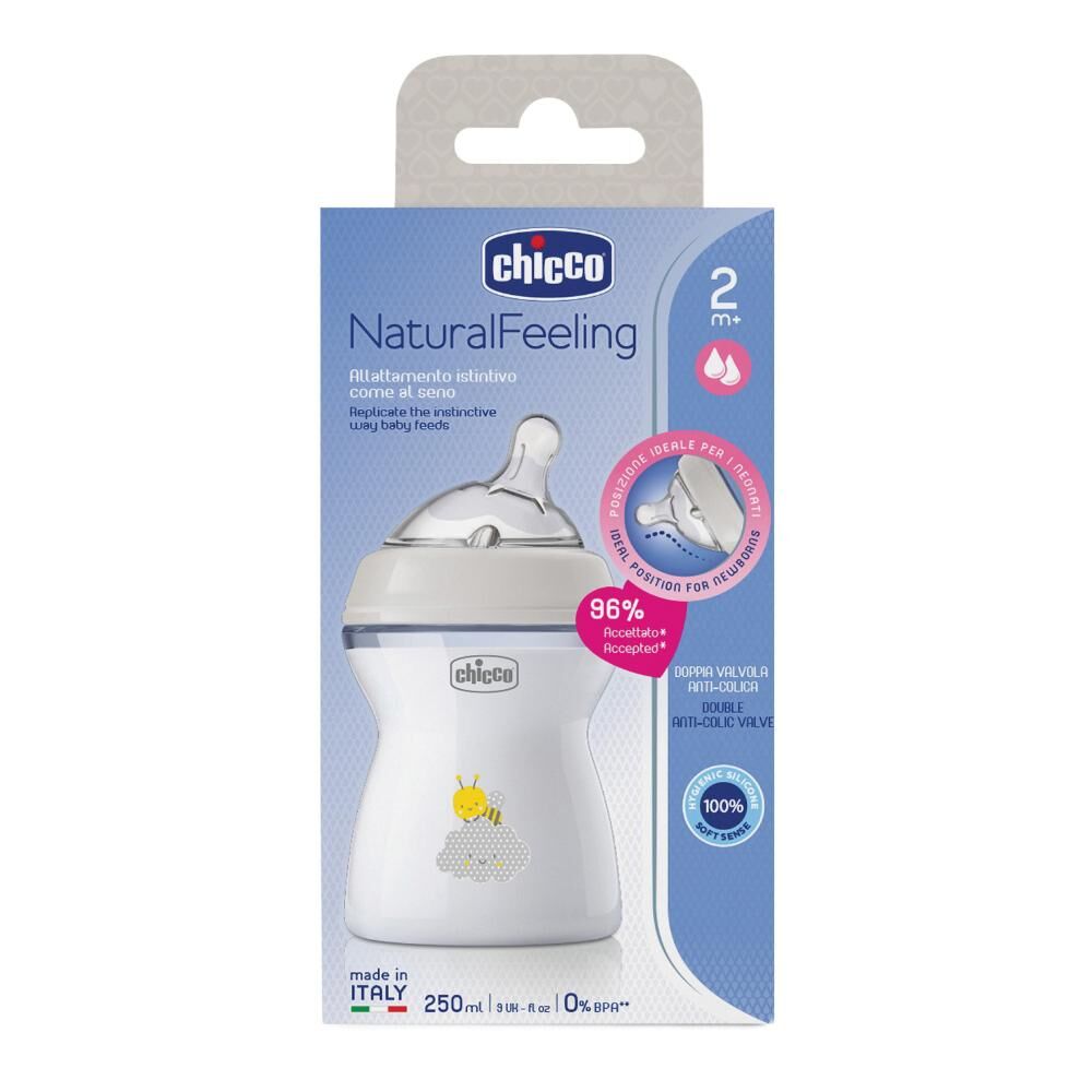 chicco ch biberon nf pp 2m+ 250ml uni