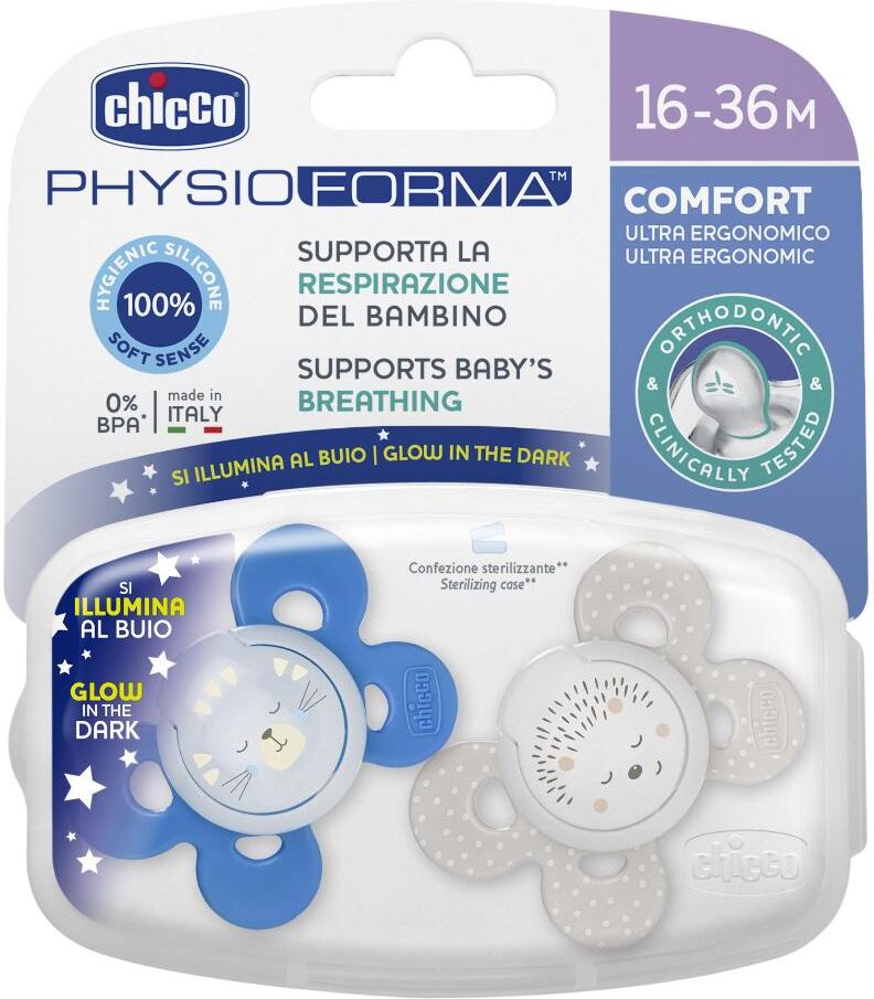 Chicco Succh 74935.42lumi B Sil 12m 2pz