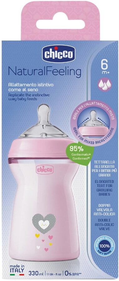 Chicco Ch Biberon Nf Pp 6m+ 330ml Bba