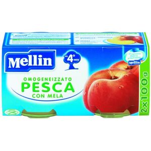 Danone Nutricia Spa Soc.Ben. Mellin-Omo Pesca Mela 2x100g