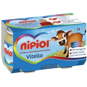 Nipiol (Heinz Italia Spa) Nipiol Omog Vitello 120g 2pz