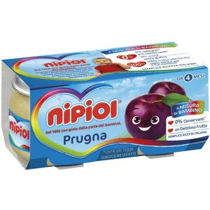 Nipiol (Heinz Italia Spa) Omo Nipiol Prugna 2x80g