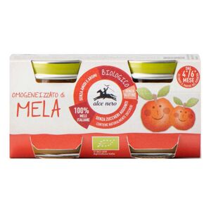 Alce Nero Omogeneiz Mela 2x80g Alce