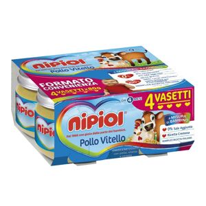 Nipiol (Heinz Italia Spa) Nipiol Omog Vtl/pollo 4x80g