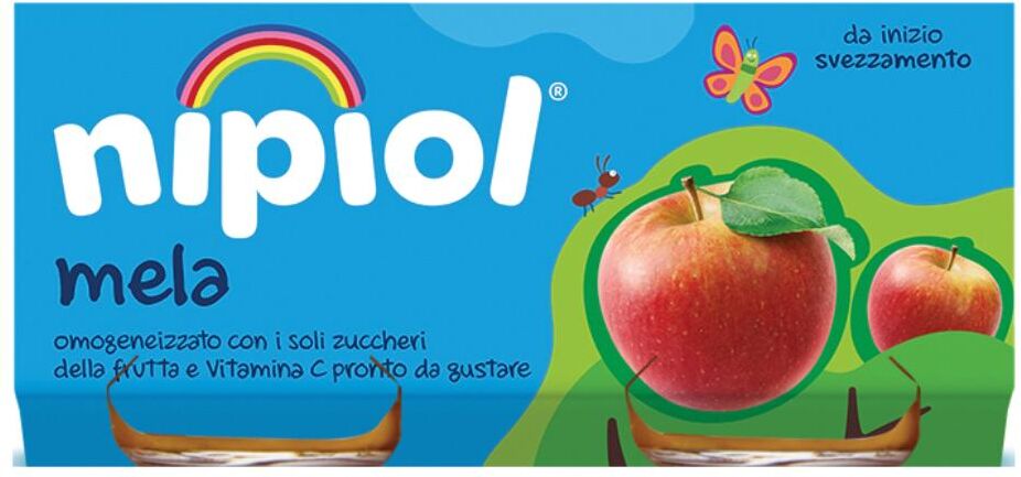 nipiol (heinz italia spa) omo nipiol mela 2x 80g